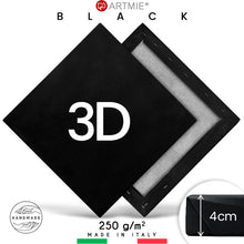 3D Schwarze Künstlerleinwand PROFI auf Keilrahmen | verschiedene Größen — Bild 9