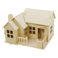 3D Sperrholz Haus Bausatz — Bild 2