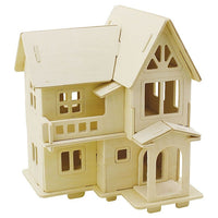3D Sperrholz Haus Bausatz — Bild 1