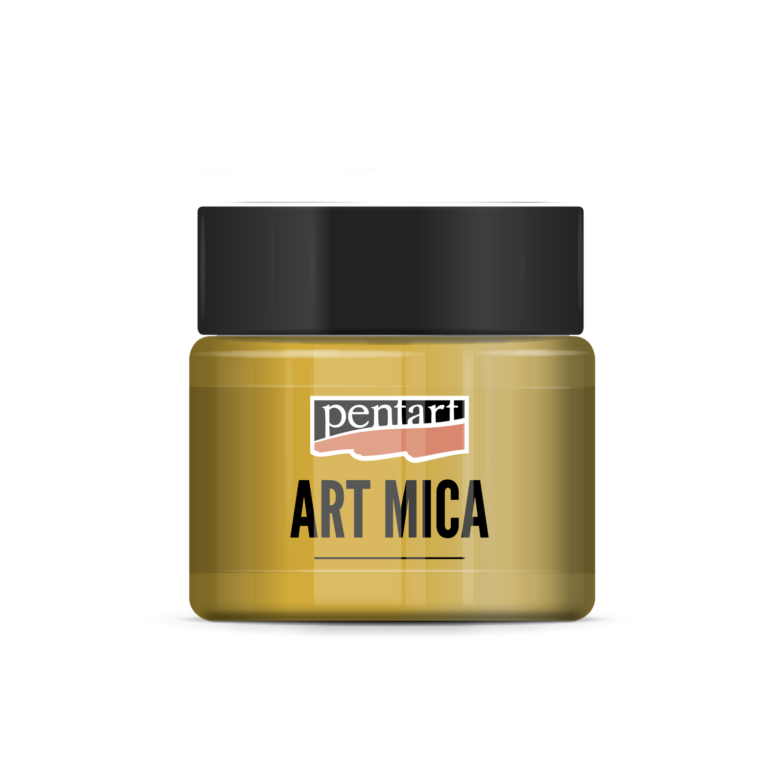 Pentart Art Mica glitzerndes Mineralpulver sparkling gold 9 g