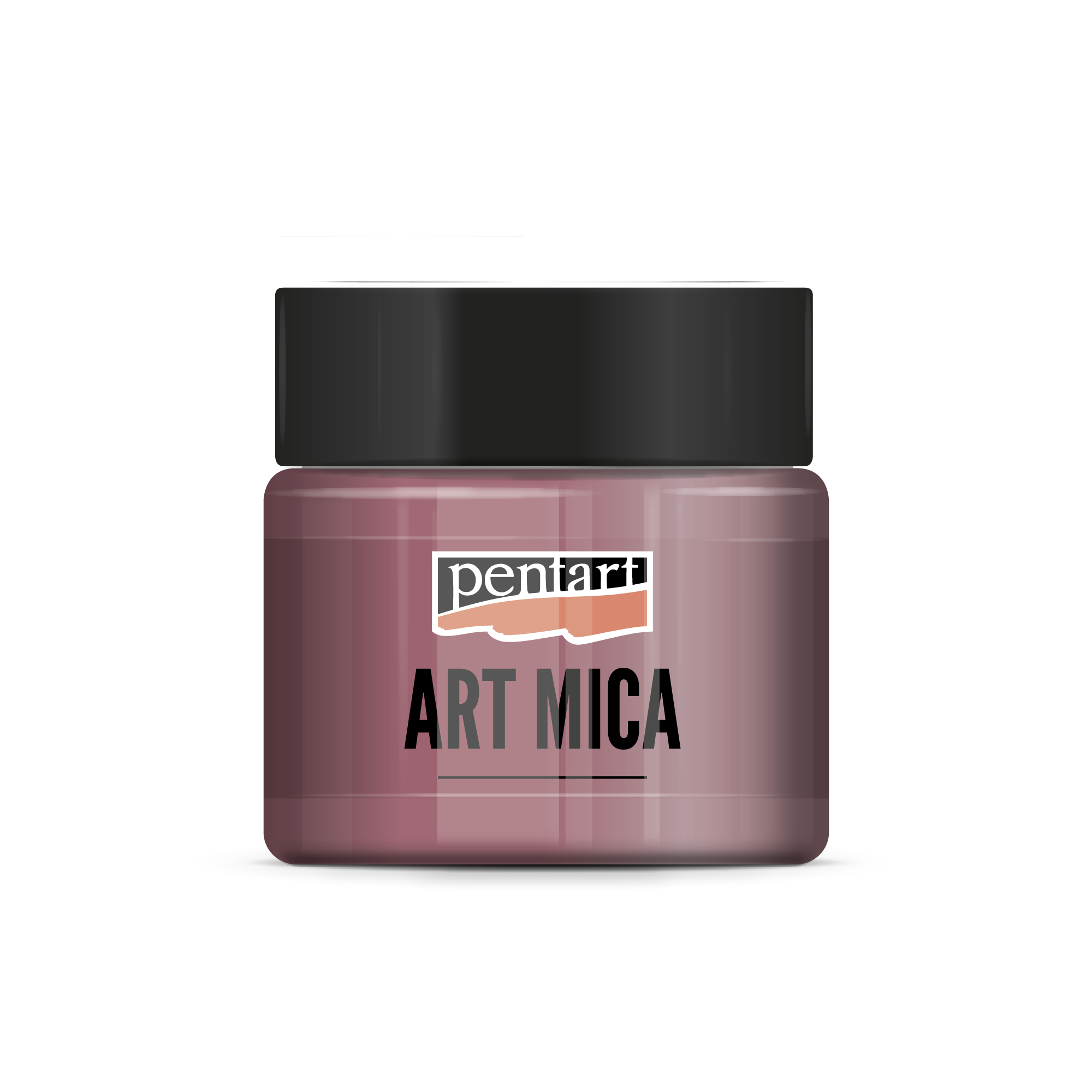 Pentart Art Mica Mineralpulver Rose 9 g