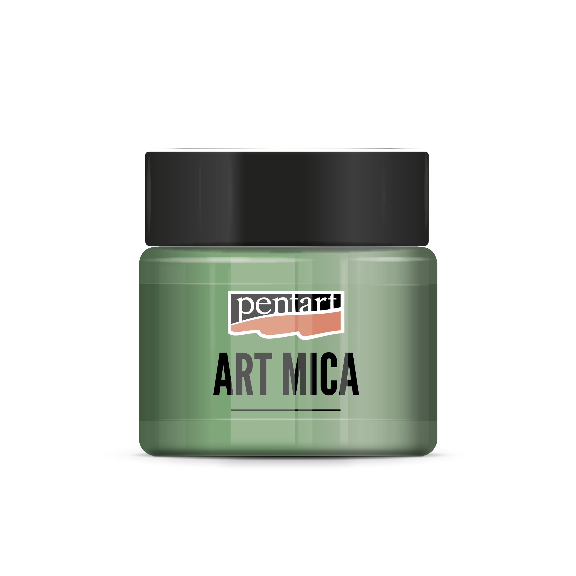 Pentart Art Mica Effekt-Mineralpulver golden green 9 g