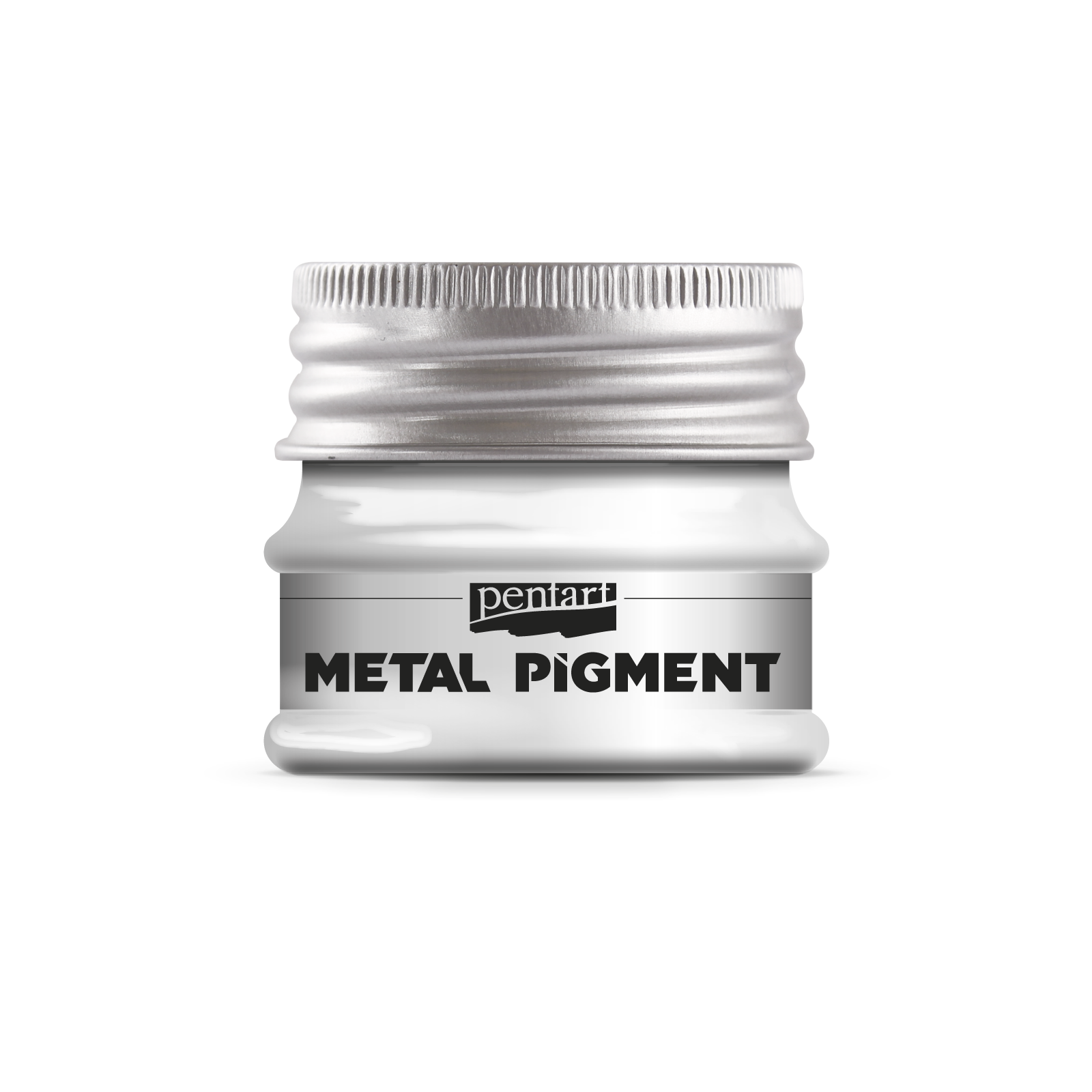 Metallisches Pigmentpulver – sparkling silver
