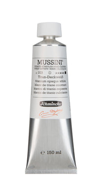 Schmincke MUSSINI Ölfarben 150 ml – 103 Titan-Deckweiß