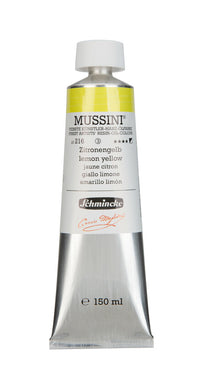 Schmincke MUSSINI Ölfarben 150 ml – 216 Zitronengelb