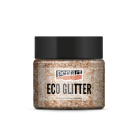 Pentart Eco Glitter feiner Glitzer Rose Gold 15 g