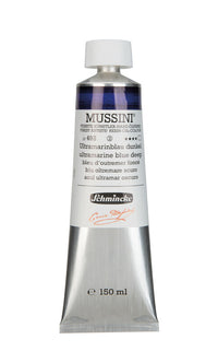 Schmincke MUSSINI Ölfarben 150 ml – 492 Ultramarinblau dunkel