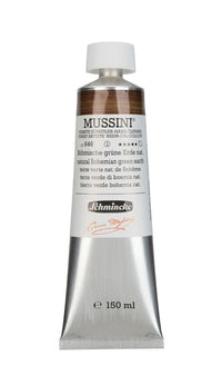 Schmincke MUSSINI Ölfarben 150 ml – 646 Böhmische Grüne Erde natur