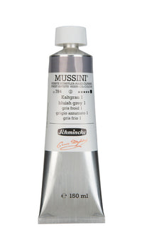 Schmincke MUSSINI Ölfarben 150 ml – 784 Bläulichgrau 1