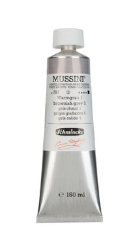 Schmincke MUSSINI Ölfarben 150 ml – 787 Bräunlichgrau 1