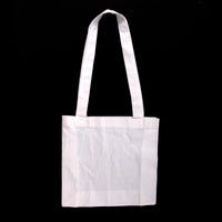 Weiße Baumwolltasche – 29 x 9 x 27 cm