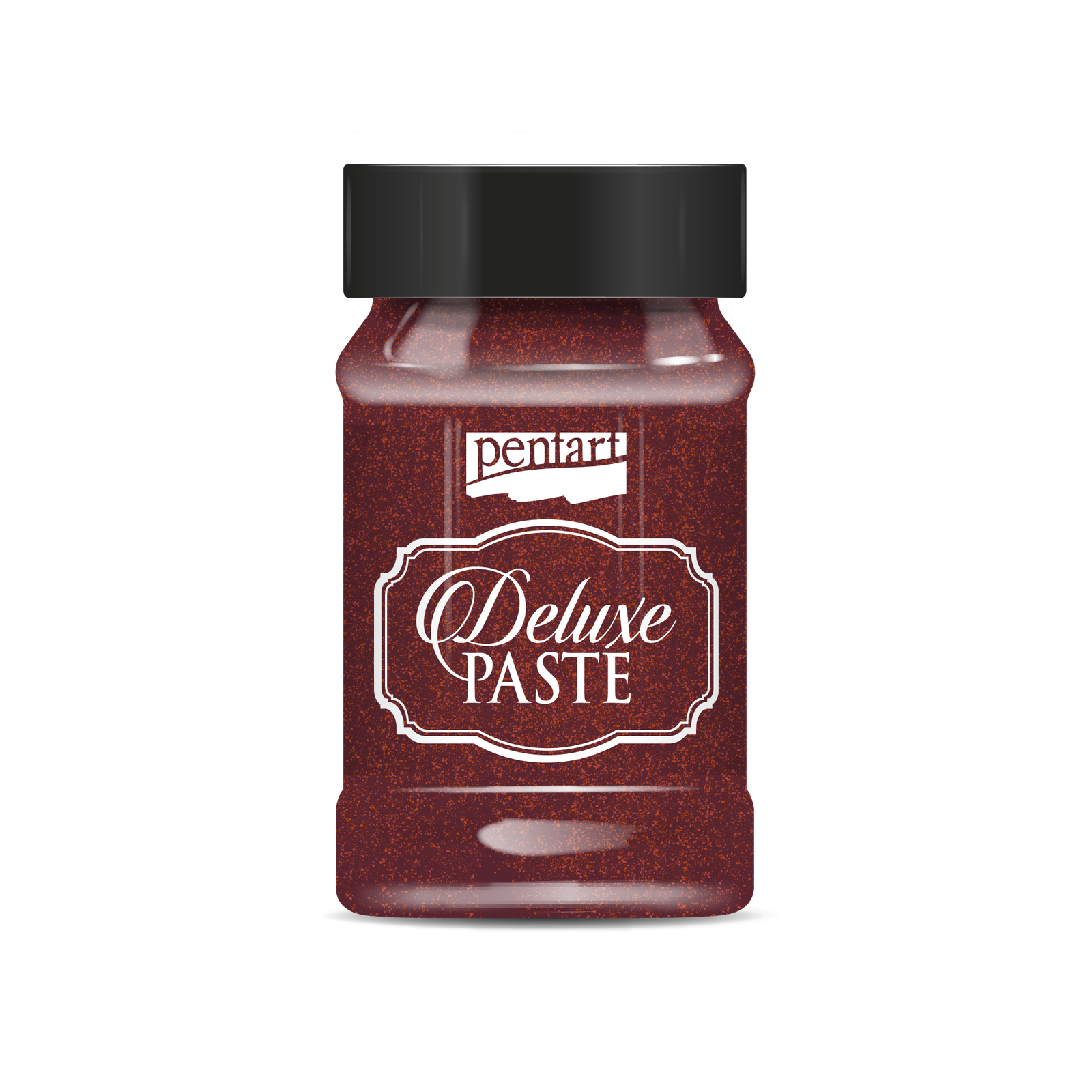 Pentart Deluxe Paste 3D-Effektpaste 100 ml – Bordeaux-Gold