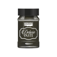 Pentart Deluxe Paste 3D-Effektpaste 100 ml – Schwarz-Gold