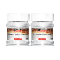 Pentart Krakelee-Lack klassisch, 2-Komponenten, 230 ml Set