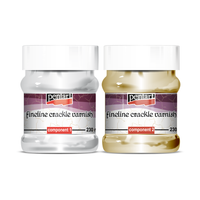 Pentart Fineline 2-Komponenten-Krakelierlack mit feinen Rissen - 230 ml