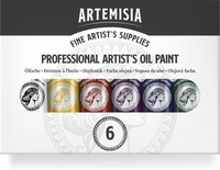 Artemisia Ölfarben-Set 20 ml – 6 x