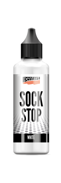 Pentart Sock stop Weiß 80 ml