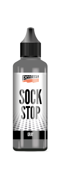 Pentart Sock stop Grau 80 ml