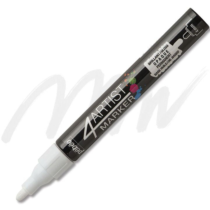 4ARTIST MARKER Pébéo auf Ölbasis 4 mm – weiß