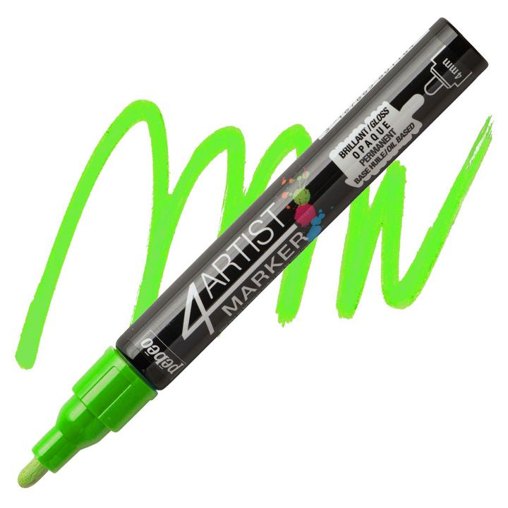 4ARTIST MARKER Pébéo auf Ölbasis 4 mm – Hellgrün