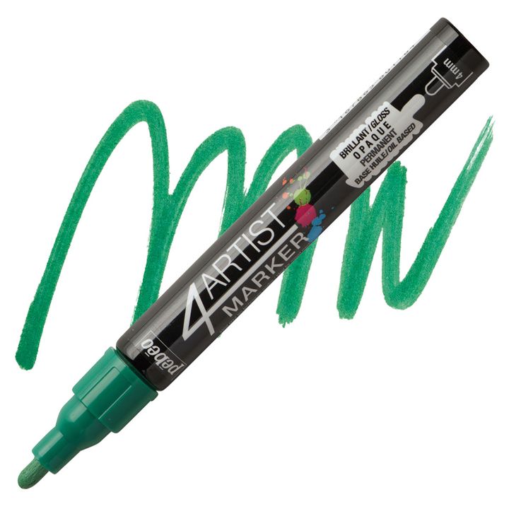 4ARTIST MARKER Pébéo auf Ölbasis 4 mm – dunkelgrün