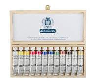 Schmincke Calligraphy Gouache Holzkasten-Set, 12 x 20 ml