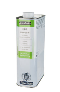 Schmincke Medium W wasservermalbar für Ölfarben 1 l