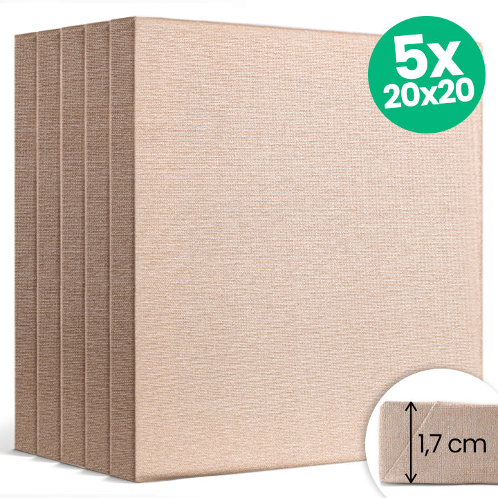 5er-Set NATURE ECO Malerei Leinwände — Bild 1