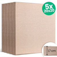 5er-Set NATURE ECO Malerei Leinwände — Bild 1