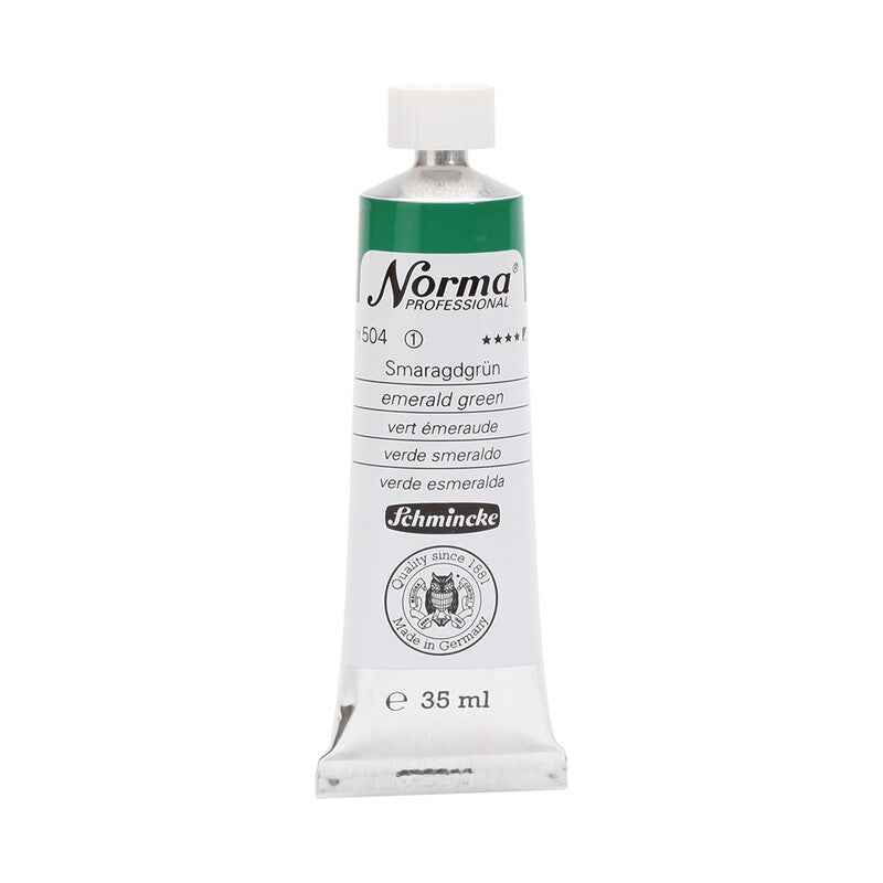 Schmincke Norma Professional Ölfarben 35 ml – 504 Smaragdgrün