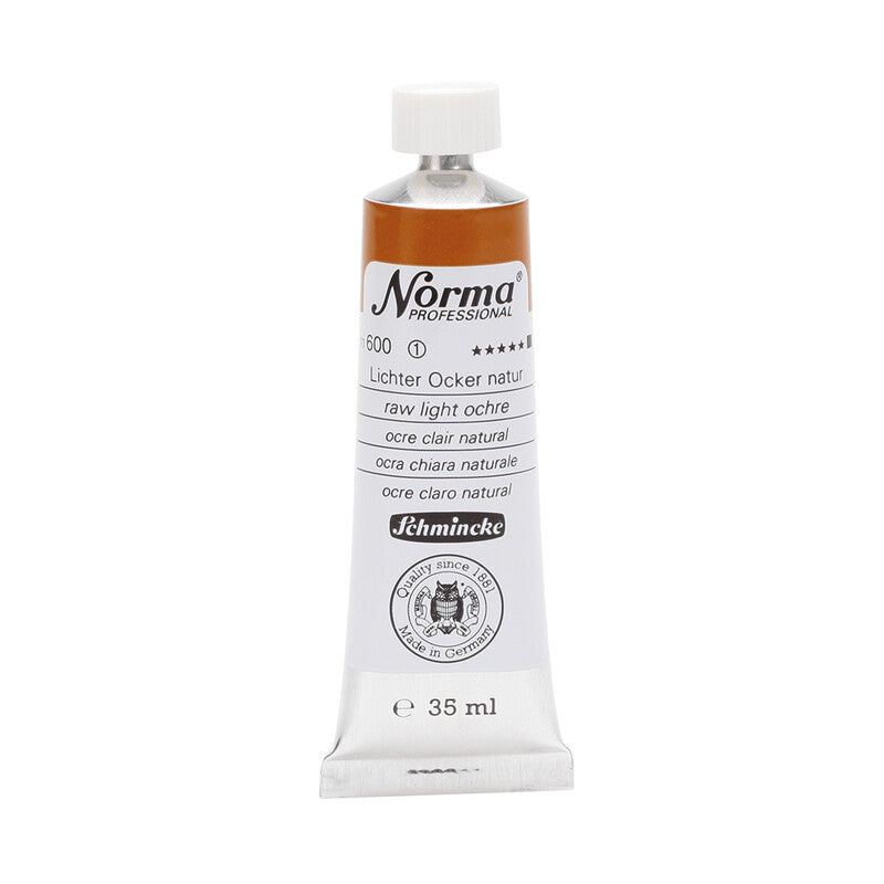 Schmincke Norma Professional Ölfarben 35 ml – 600 Lichter Ocker natur