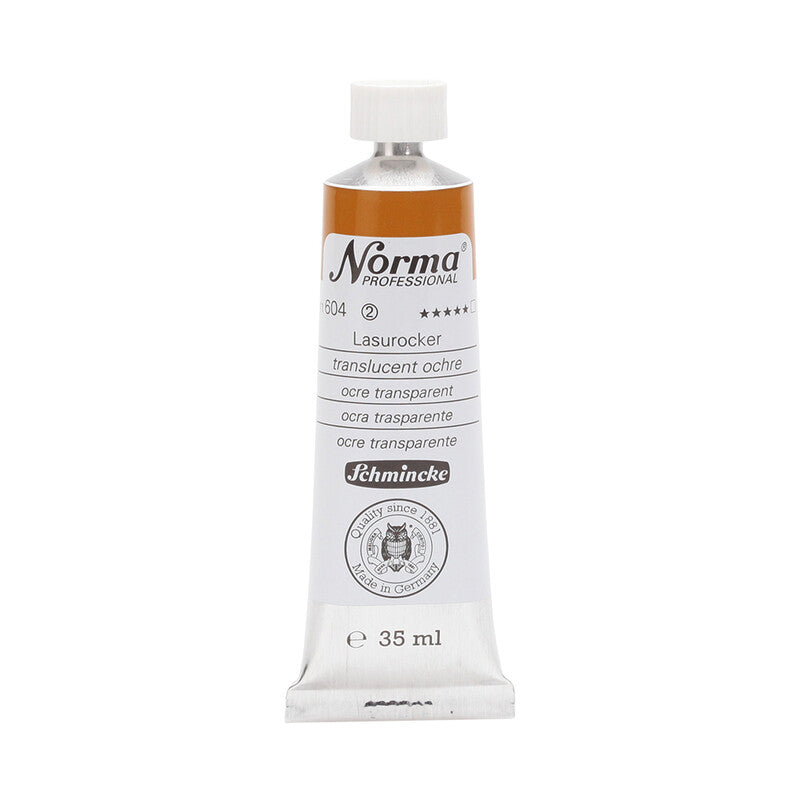 Schmincke Norma Professional Ölfarben 35 ml – 604 Transparentocker