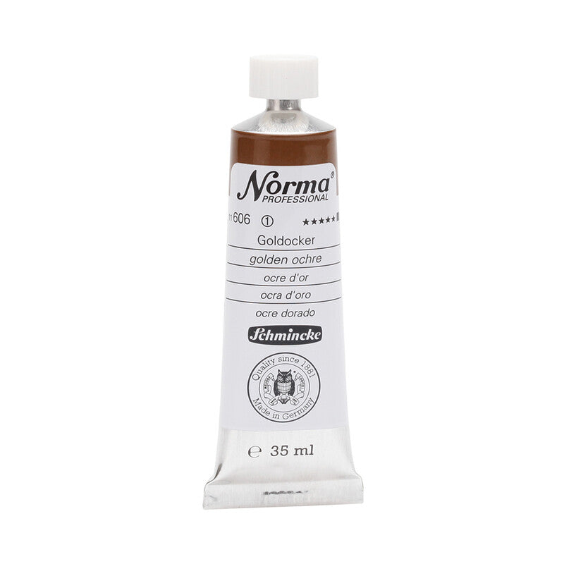 Schmincke Norma Professional Ölfarben 35 ml – 606 Goldocker