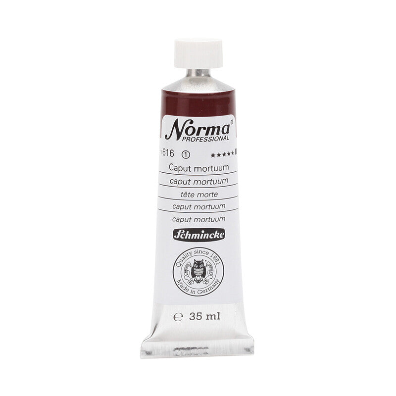 Schmincke Norma Professional Ölfarben 35 ml – 616 Caput Mortuum