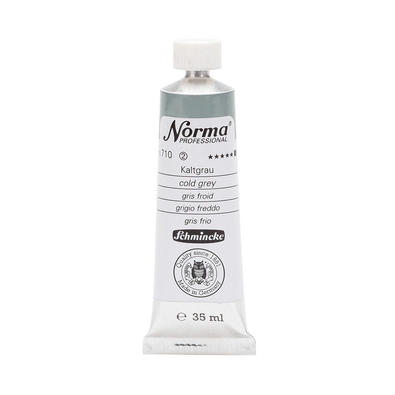 Schmincke Norma Professional Ölfarben 35 ml – 710 Kaltgrau