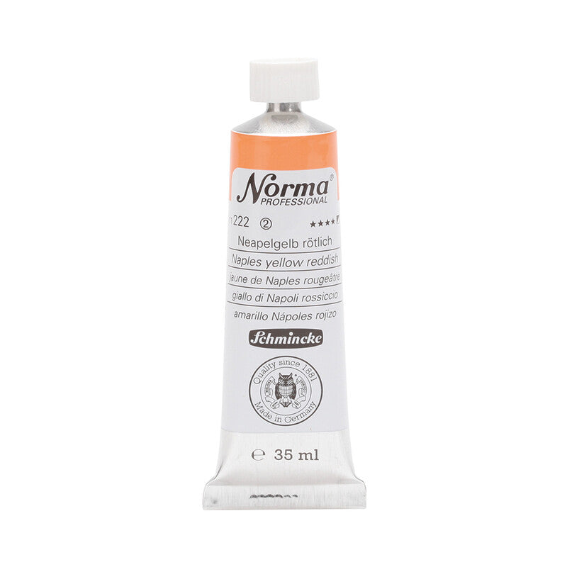 Schmincke Norma Professional Ölfarben 35 ml – 222 Neapelgelb rötlich