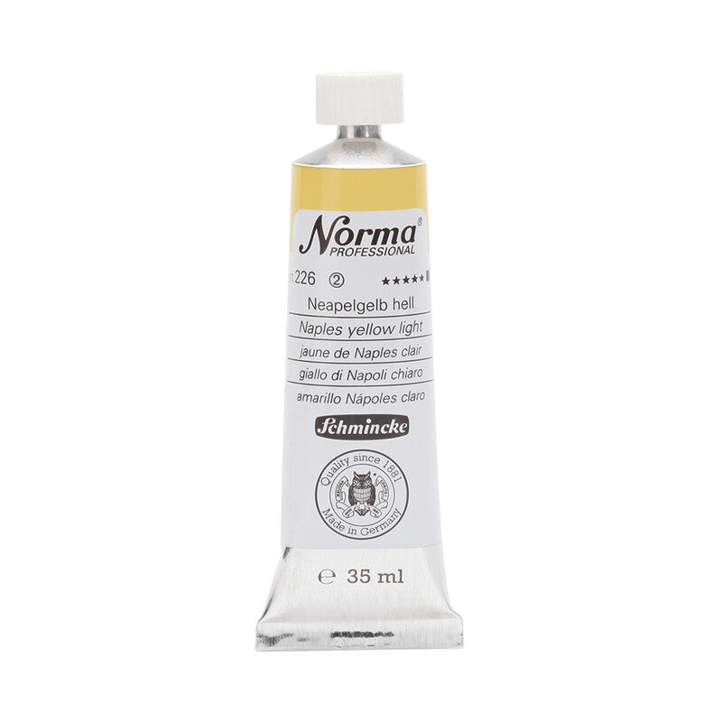 Schmincke Norma Professional Ölfarben 35 ml – 226 Neapelgelb hell