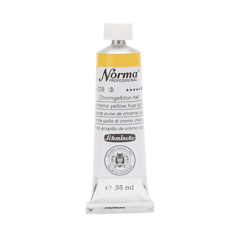 Schmincke Norma Professional Ölfarben 35 ml – 228 Chromgelbton hell