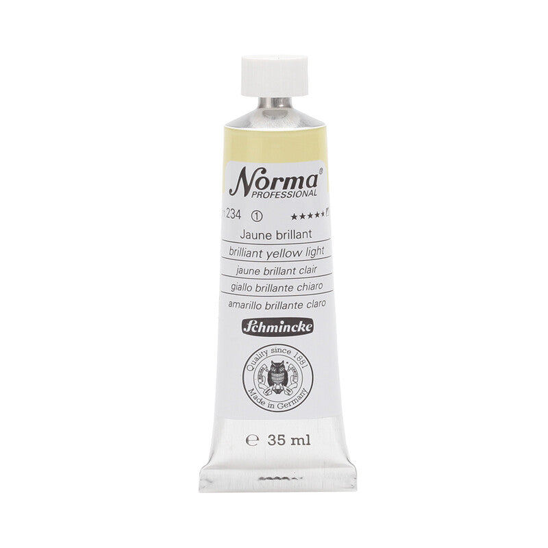 Schmincke Norma Professional Ölfarben 35 ml – 234 Brillantgelb hell