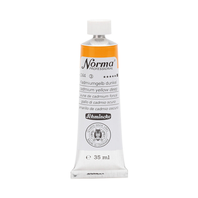Schmincke Norma Professional Ölfarben 35 ml – 244 Kadmiumgelb dunkel