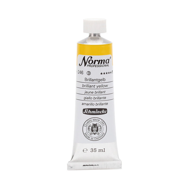 Schmincke Norma Professional Ölfarben 35 ml – 246 Brillantgelb
