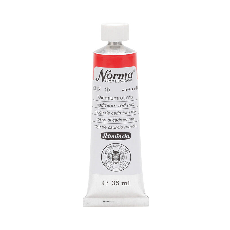 Schmincke Norma Professional Ölfarben 35 ml – 312 Kadmiumrot