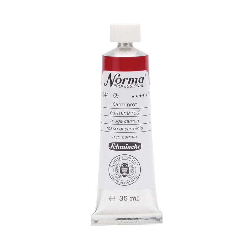 Schmincke Norma Professional Ölfarben 35 ml – 344 Karminrot