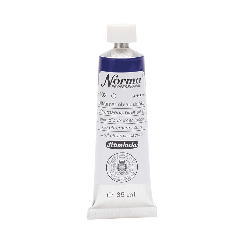 Schmincke Norma Professional Ölfarben 35 ml – 402 Ultramarinblau dunkel