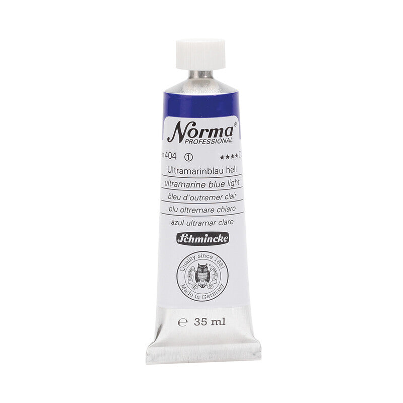 Schmincke Norma Professional Ölfarben 35 ml – 404 Ultramarinblau hell