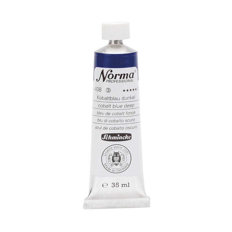 Schmincke Norma Professional Ölfarben 35 ml – 408 Kobaltblau dunkel