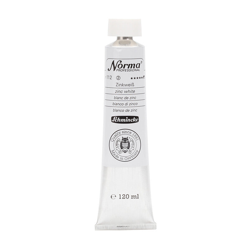 Schmincke Norma Professional Ölfarben 120 ml – 112 Zinkweiß