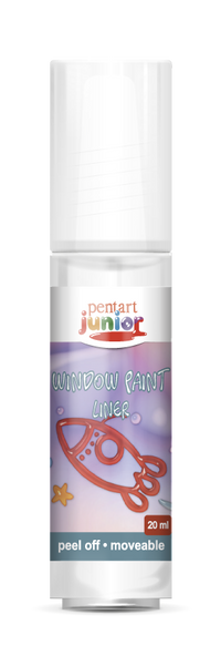 Fenstermalfarbe Window Paint 20 ml – Weiß