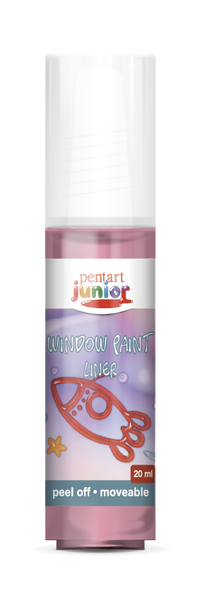 Fenstermalfarbe Window Paint 20 ml – Rot