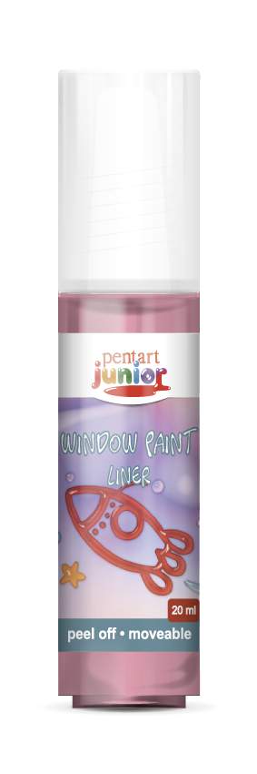 Fenstermalfarbe Window Paint 20 ml – Rot